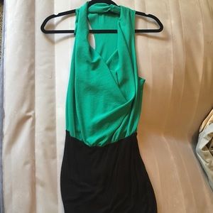 Teal Sexy Party Dress